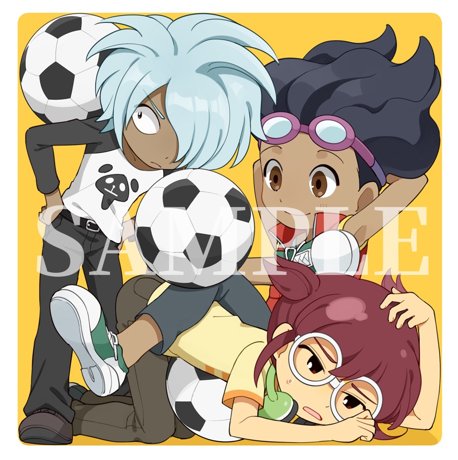 【イナGO】2年トリオとじこめアクリルブロック