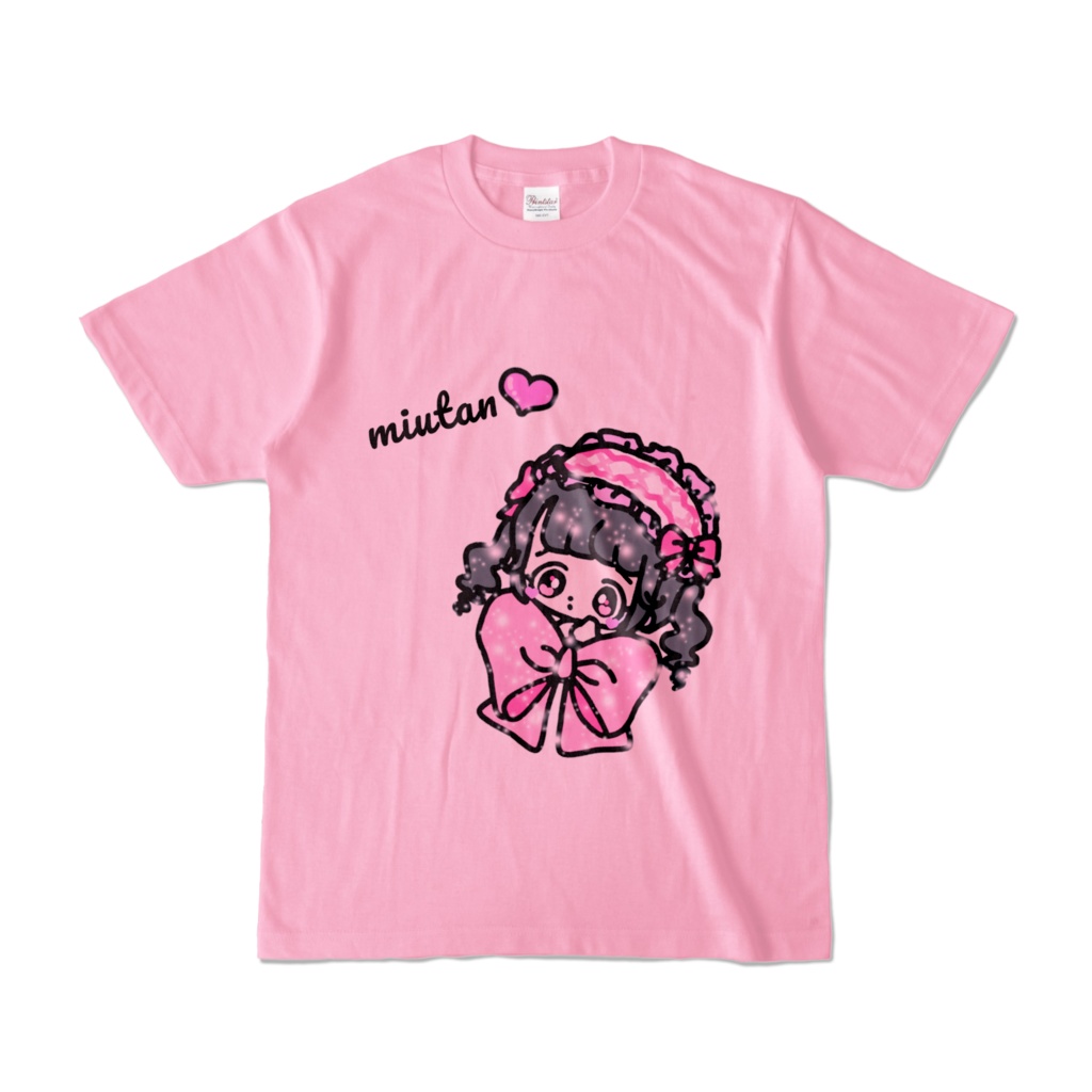 みぅたんぴんくTシャツ