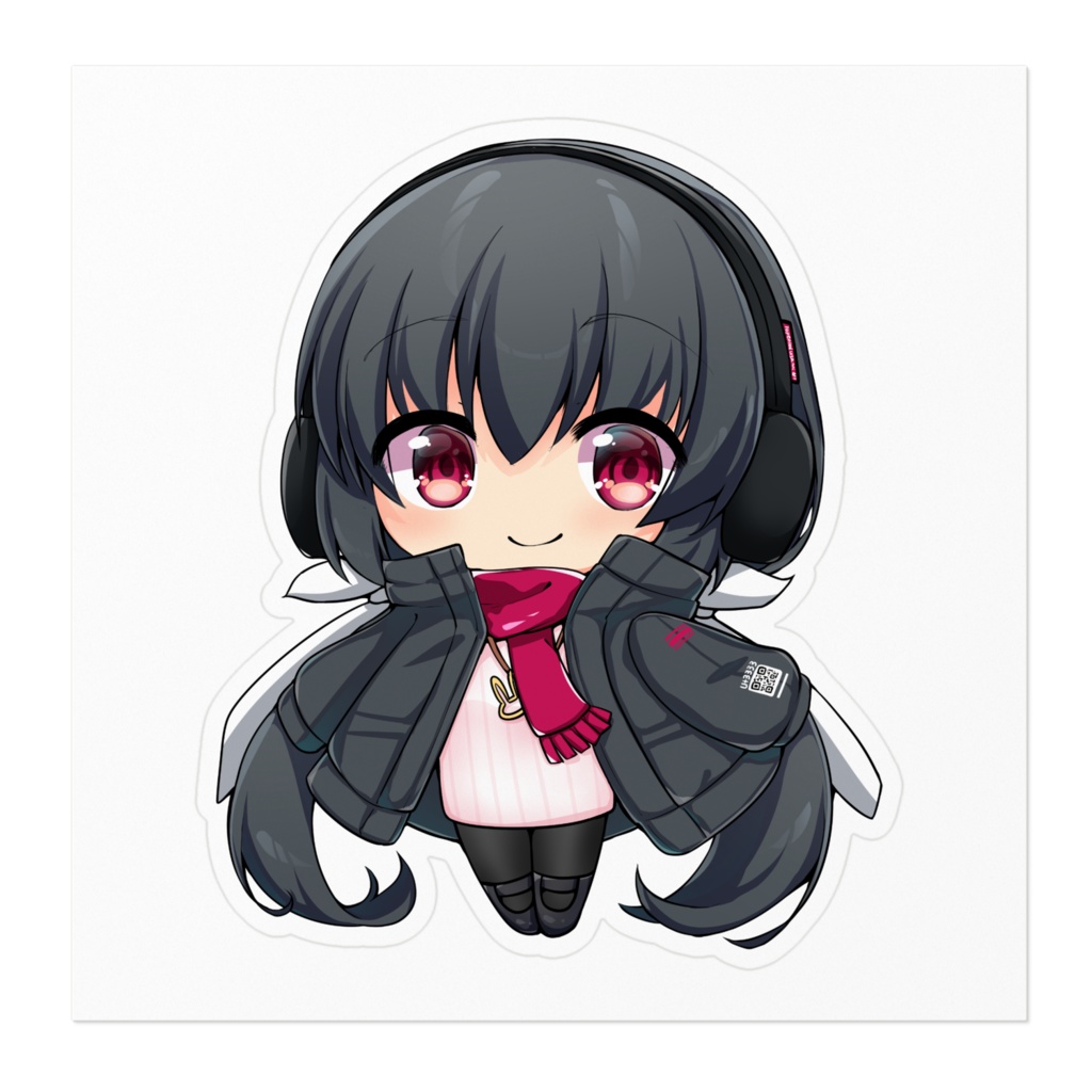 冬服ミミステッカー