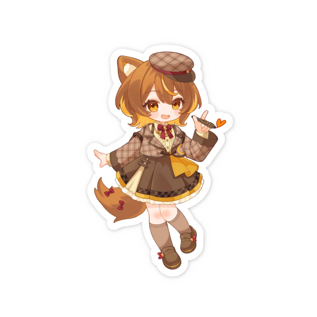 【アマガ・ミツキ 3rdAnniversaryグッズ】スマホステッカー