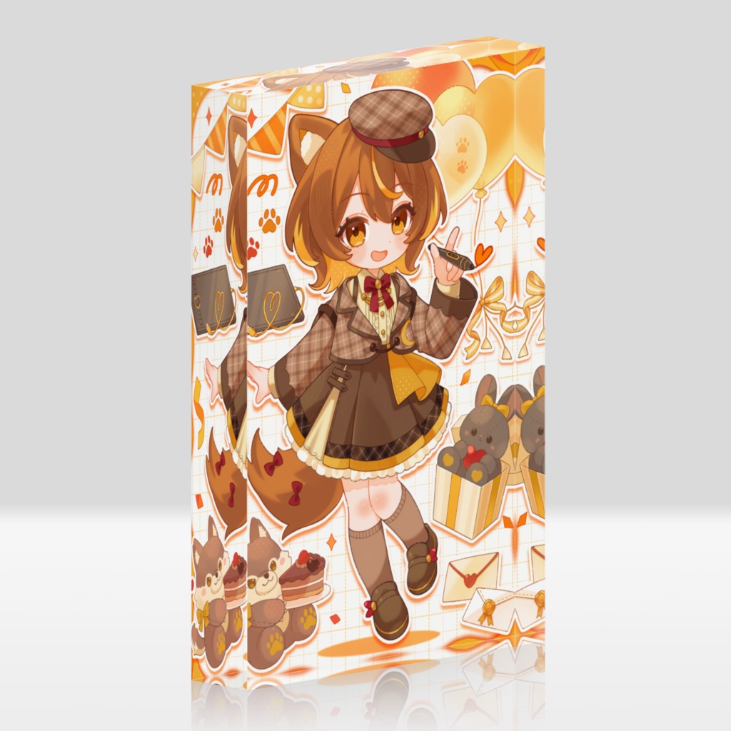 【アマガ・ミツキ 3rdAnniversaryグッズ】アクリルブロック