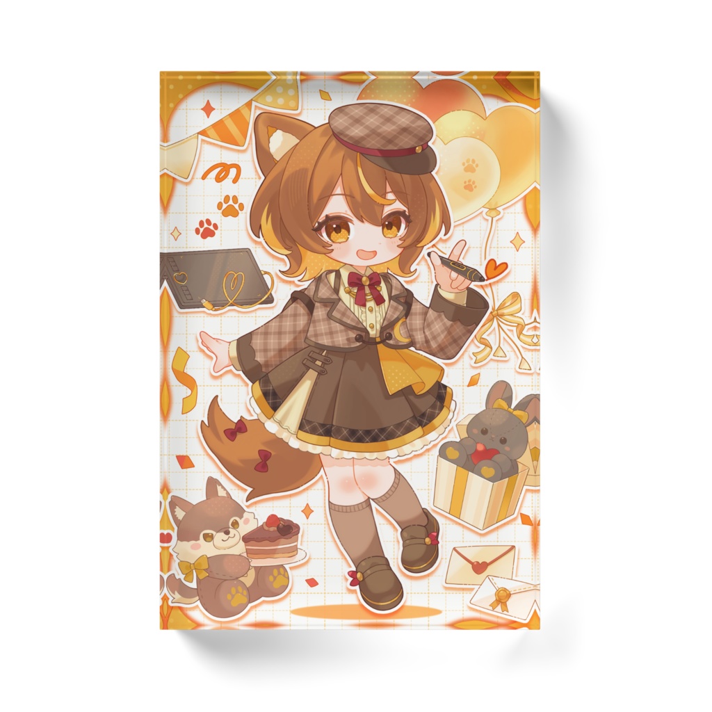 【アマガ・ミツキ 3rdAnniversaryグッズ】アクリルブロック