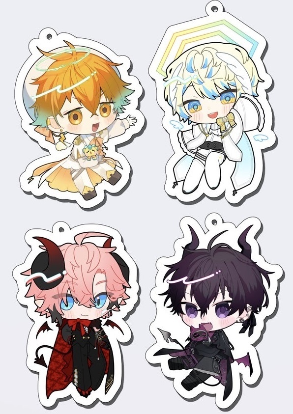 【非公式】Oriensアクリルキーホルダー【🍱🦖･🐝🤣】