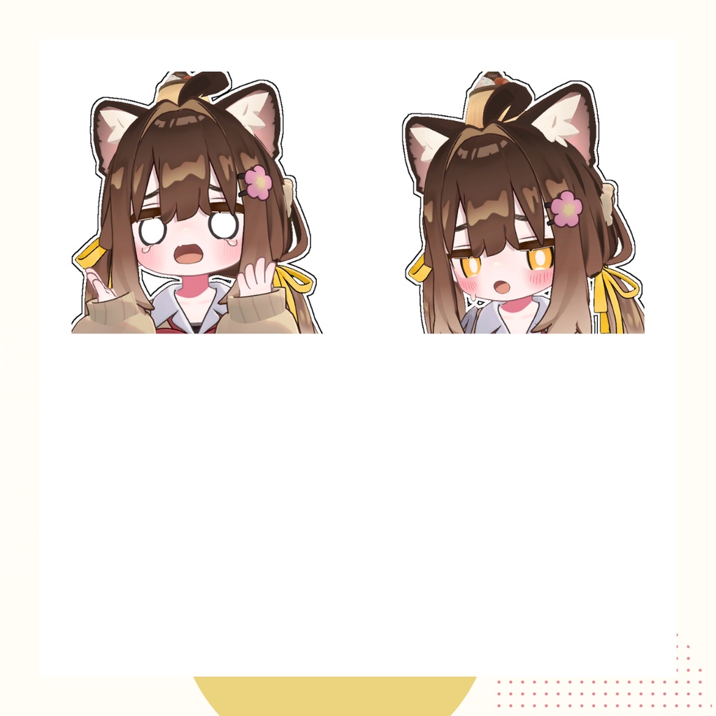 【表情セット】君も今日からメスガキプフェル+パーティクル