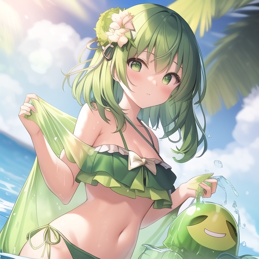 緑スライムちゃん