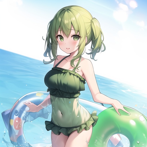 緑スライムちゃん