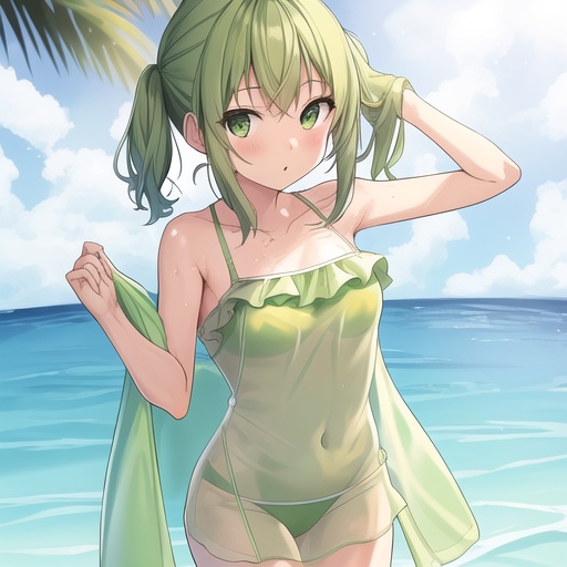 緑スライムちゃん