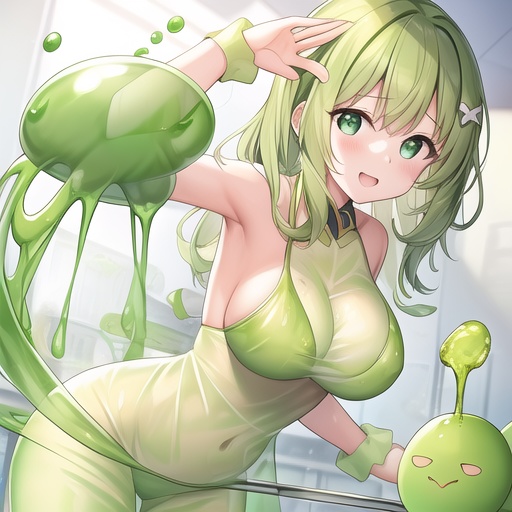 緑スライムちゃん