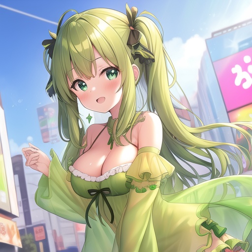 緑スライムちゃん