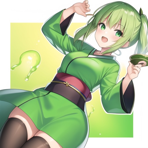 緑スライムちゃん