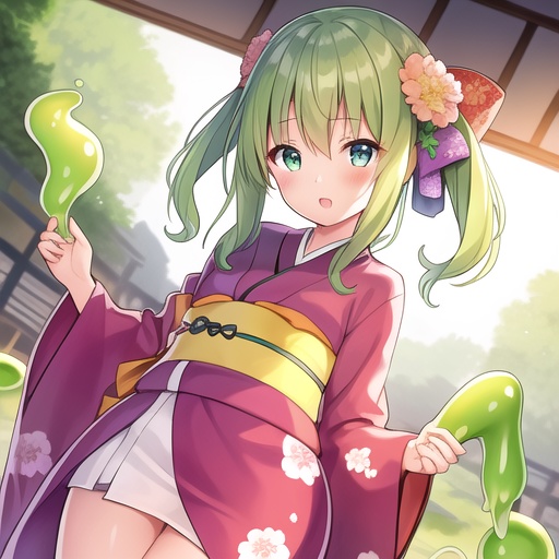 緑スライムちゃん