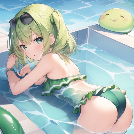 緑スライムちゃん