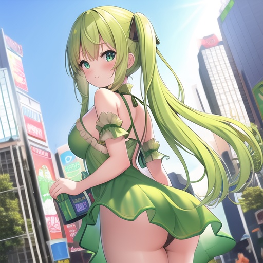 緑スライムちゃん