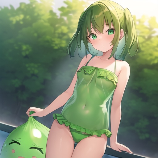 緑スライムちゃん