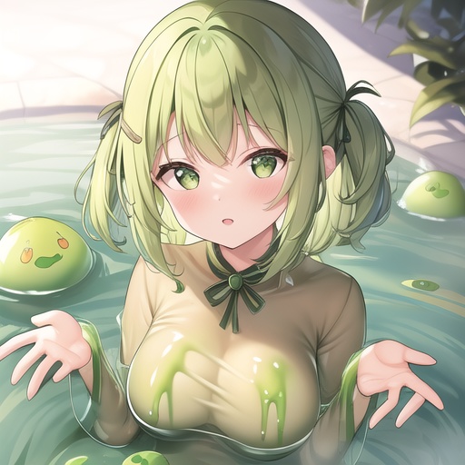 緑スライムちゃん