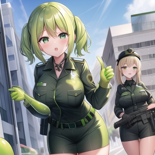 緑スライムちゃん