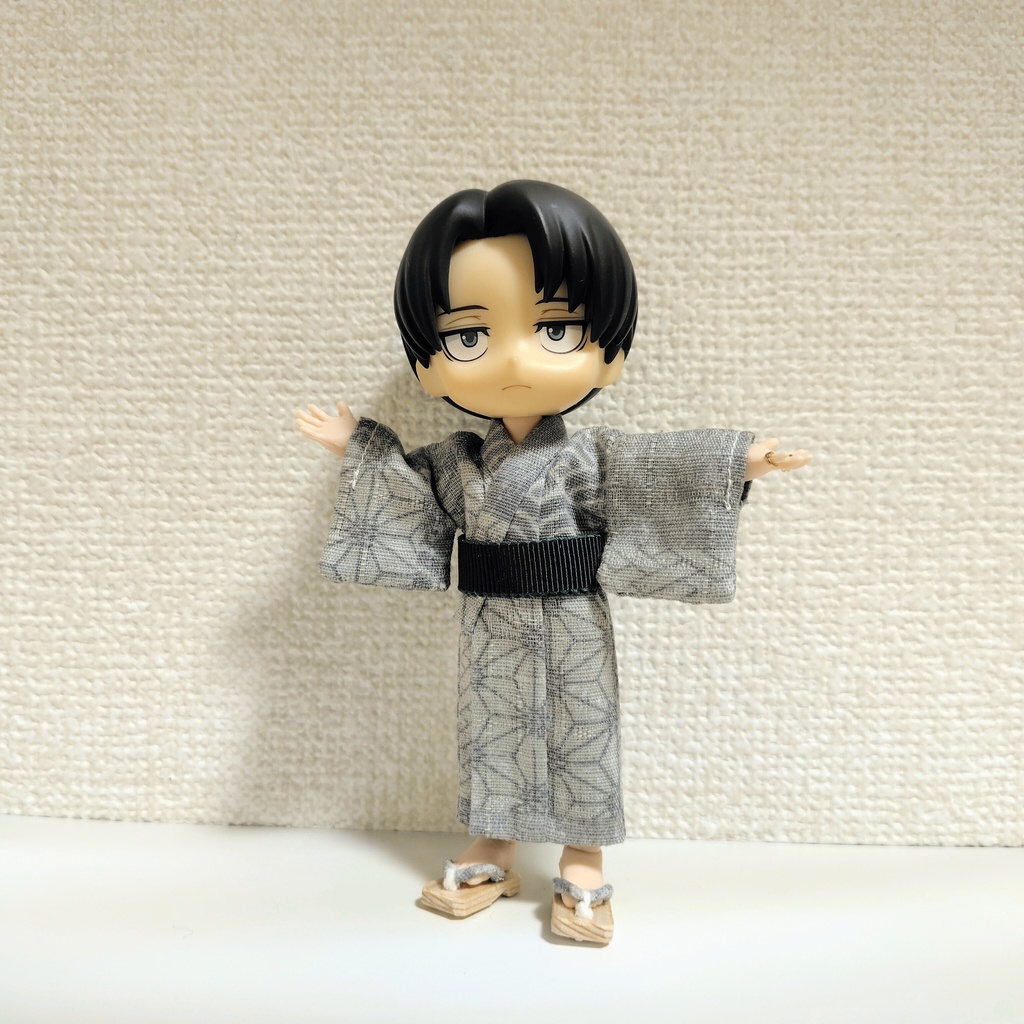 伝統和柄の浴衣・帯セット(通常身長メンズ用)