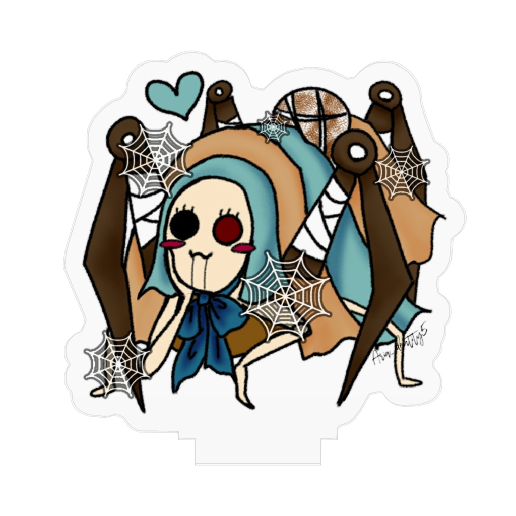 ヴィオ嬢の水色アクリルスタンドなのだ!^^