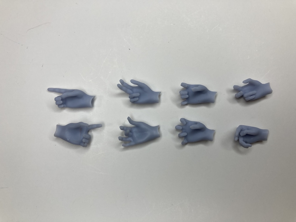 弓の手と矢尻と矢