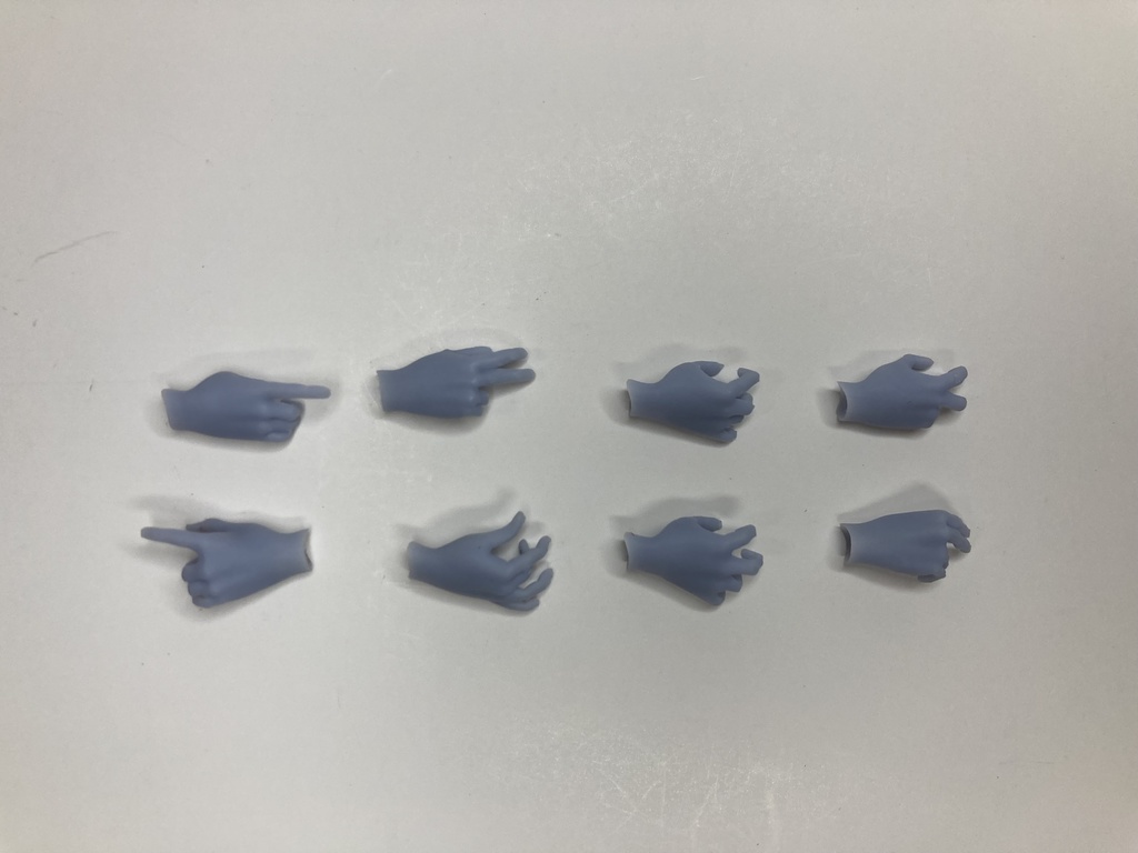 弓の手と矢尻と矢