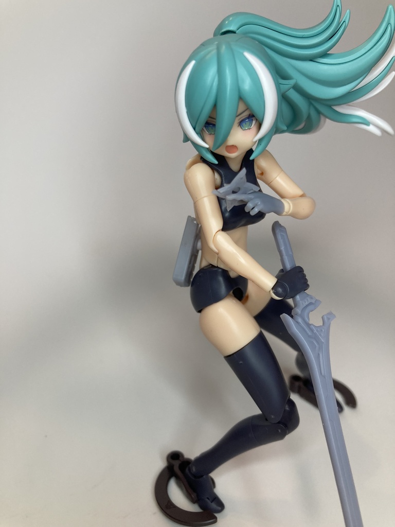 手裏剣と持ち手