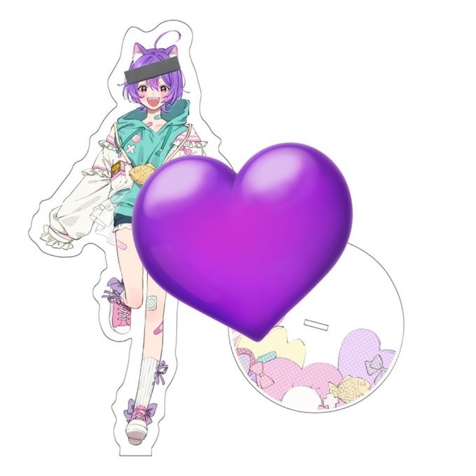 【再販】棉きのし先生描き下ろしえねぽよ4周年記念アクスタ