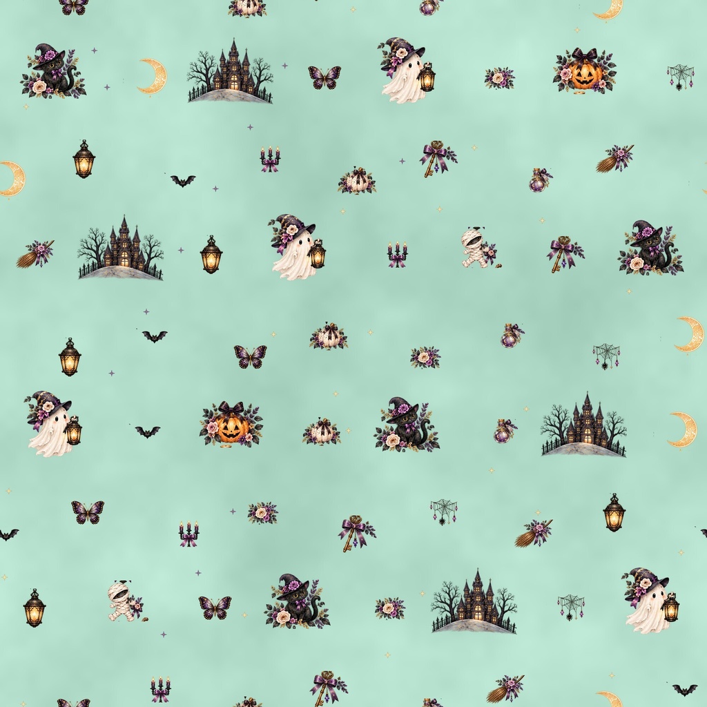 Pastel Halloween Collection シームレスタイプ