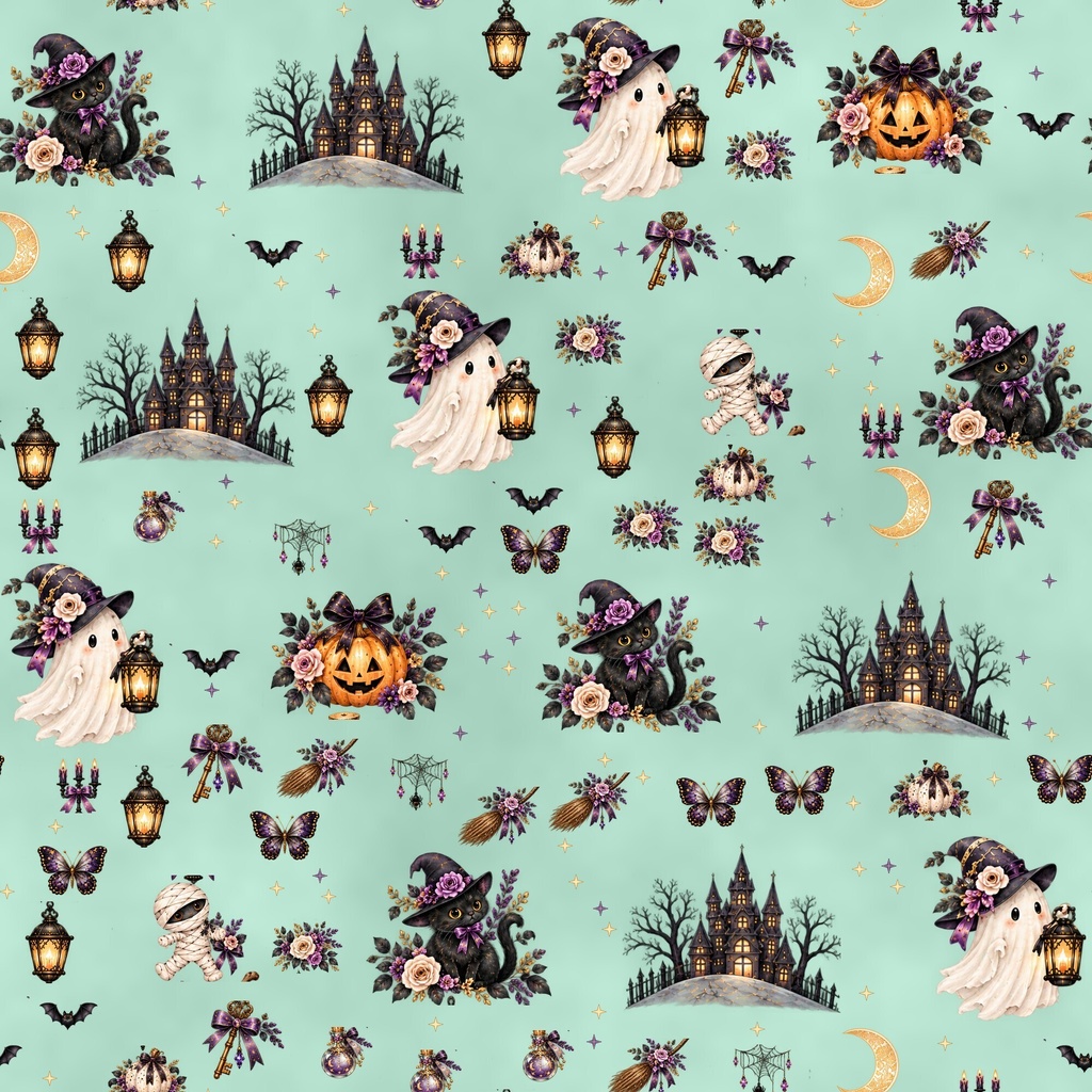 Pastel Halloween Collection シームレスタイプ