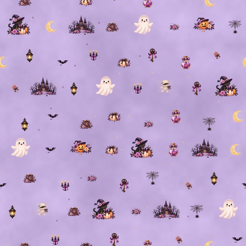 Pastel Halloween Collection シームレスタイプ