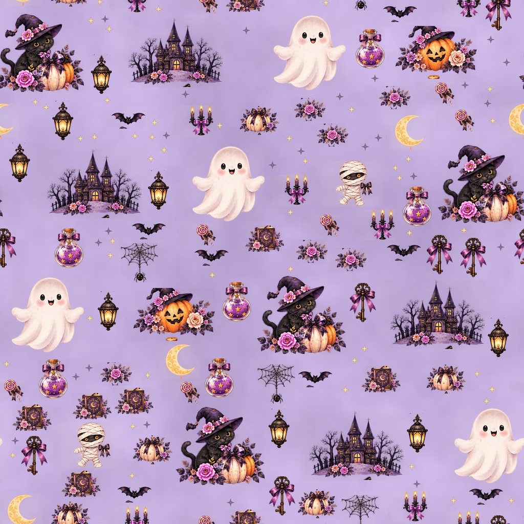 Pastel Halloween Collection シームレスタイプ