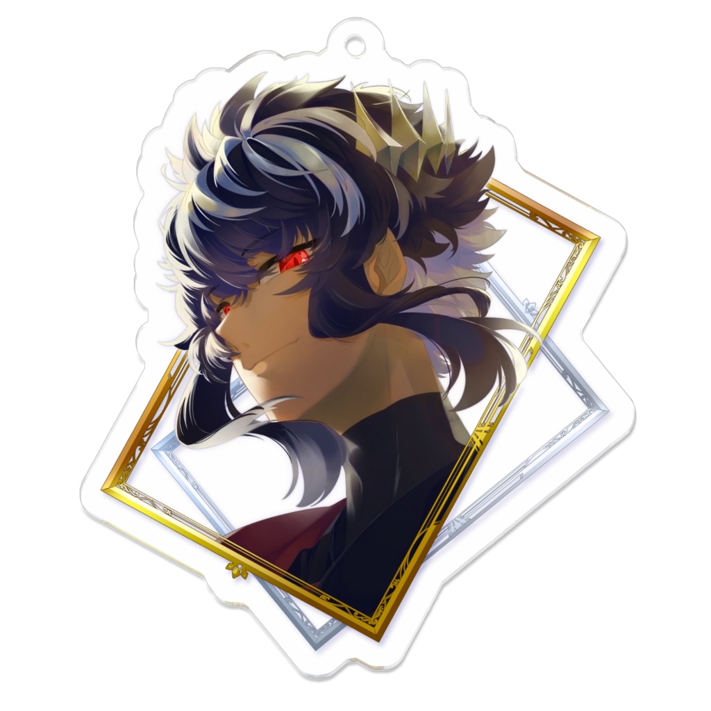 アクリルキーホルダー_冠