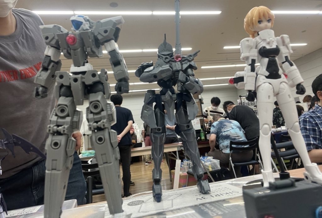 【売り切り】汎用3mm軸マテリアルパーツ お得用6個セット ブルー