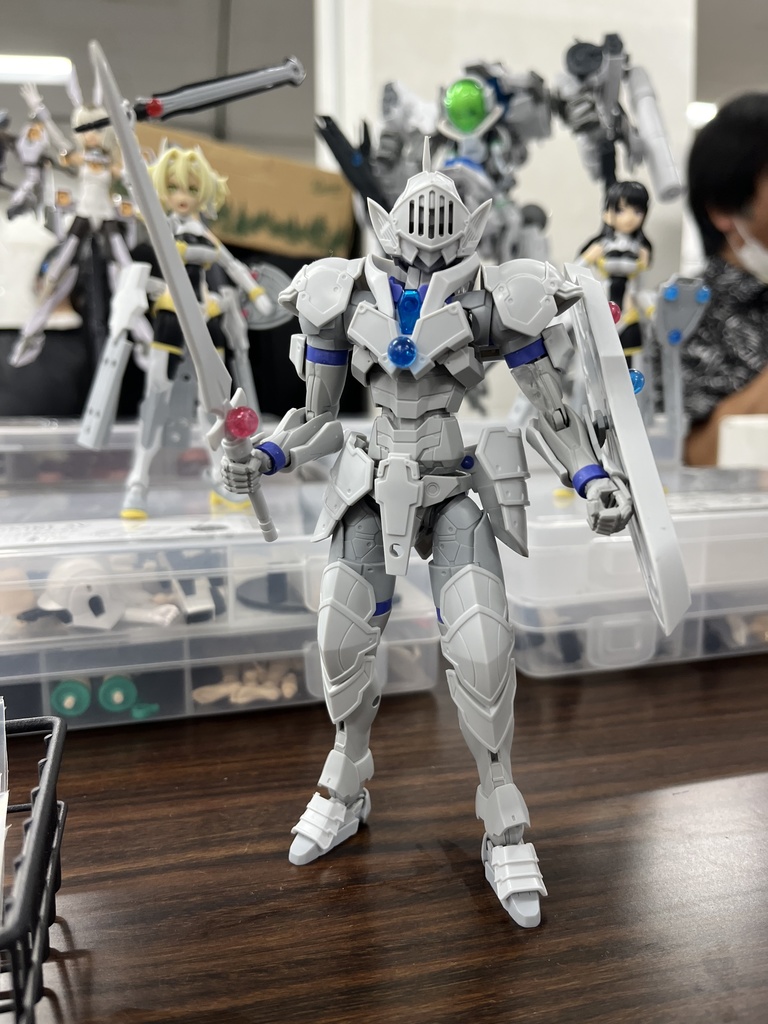 【売り切り】汎用3mm軸マテリアルパーツ お得用6個セット ブルー