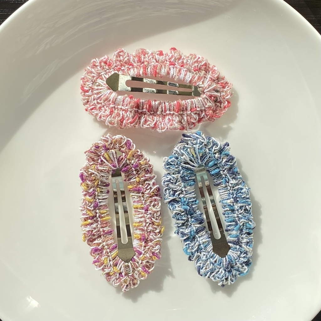 【ファンシー×金ラメ】パッチンピン (受注生産)