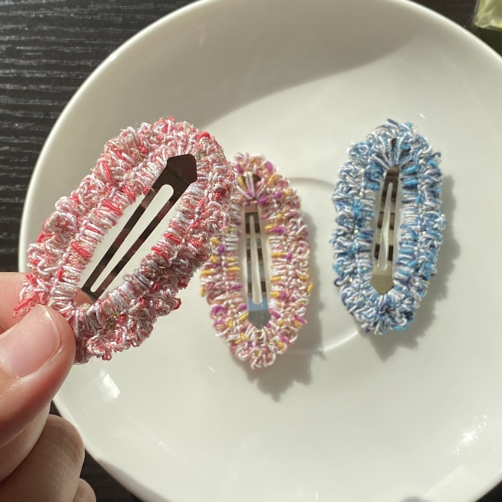 【ファンシー×金ラメ】パッチンピン (受注生産)