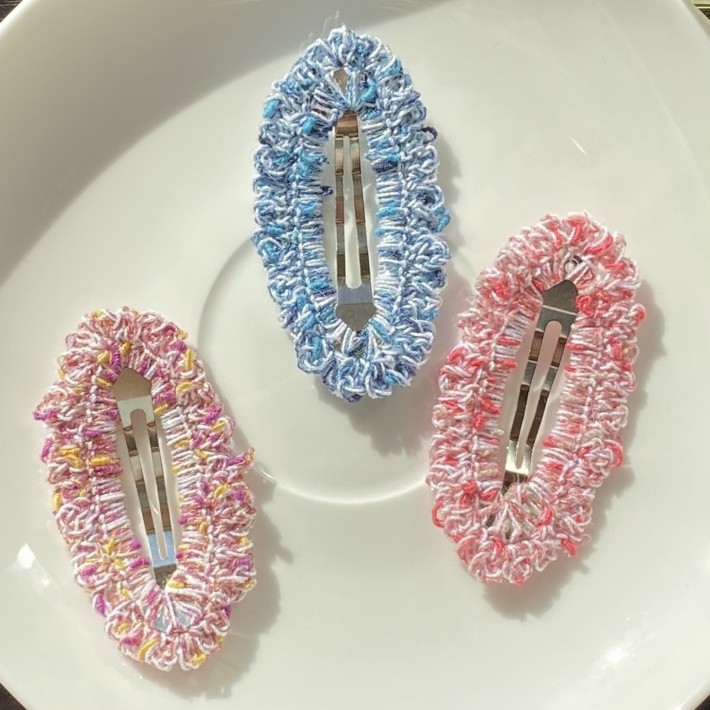 【ファンシー×オーロラ】パッチンピン (受注生産)