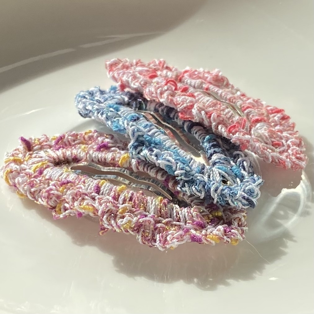 【ファンシー×オーロラ】パッチンピン (受注生産)