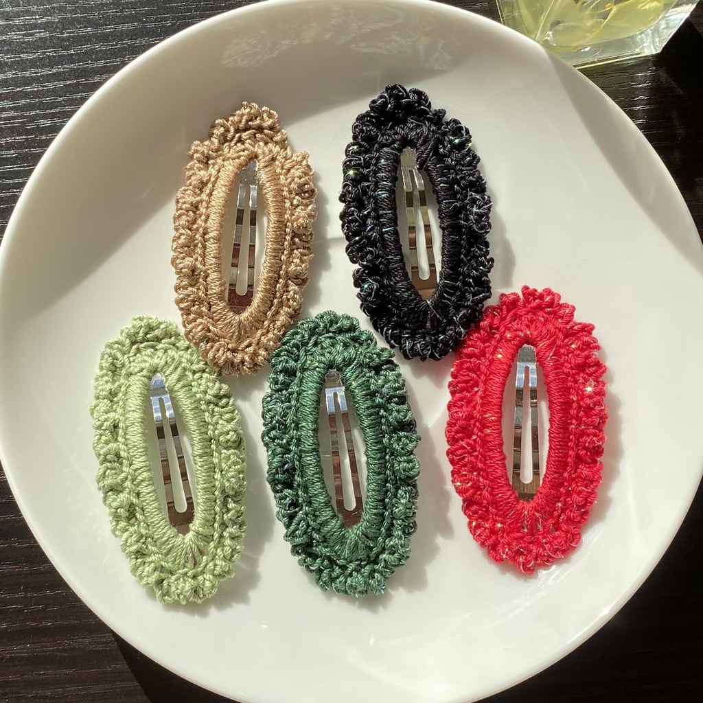 【単色×オーロラ】パッチンピン (受注生産)