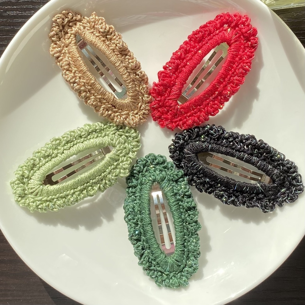 【単色×オーロラ】パッチンピン (受注生産)