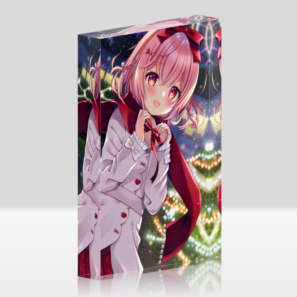 苺咲べりぃ5万人記念 アクリルブロック