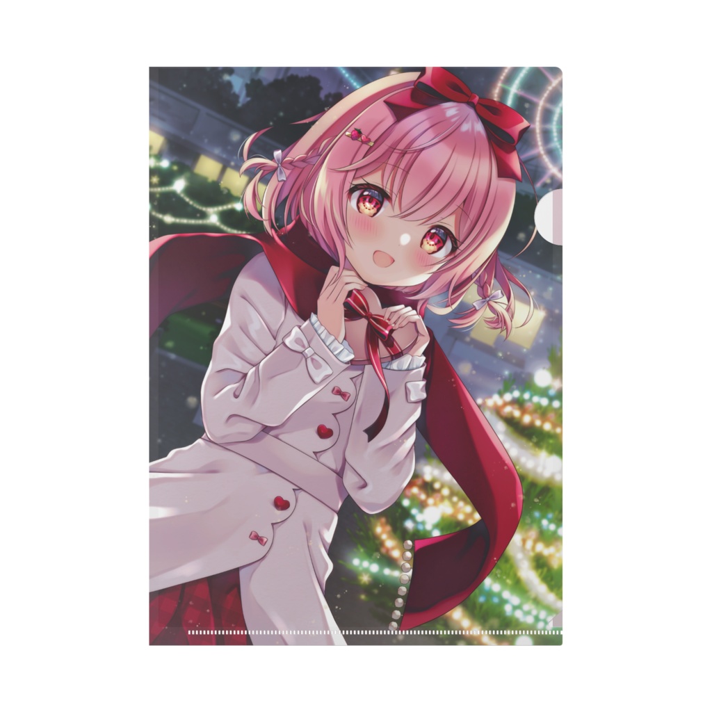 苺咲べりぃ5万人記念 クリアファイル