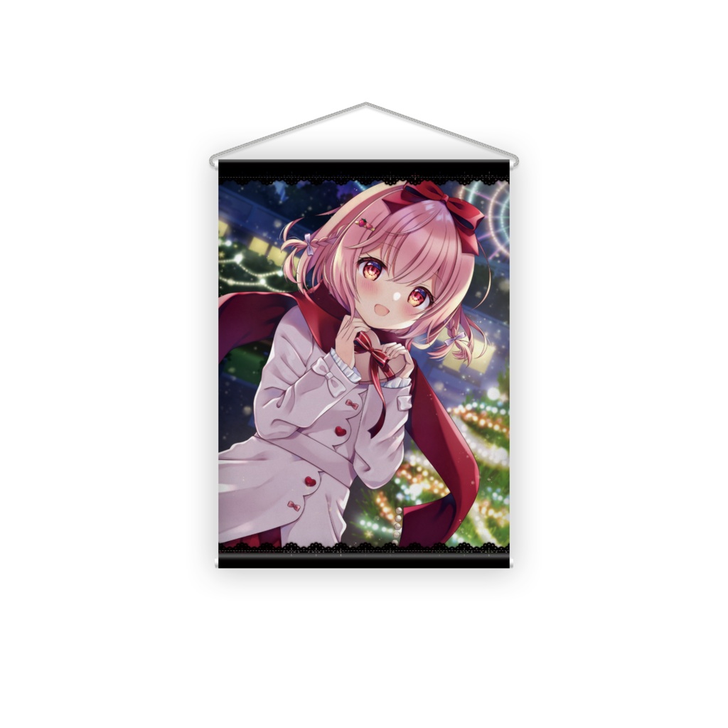 苺咲べりぃ5万人記念 タペストリー