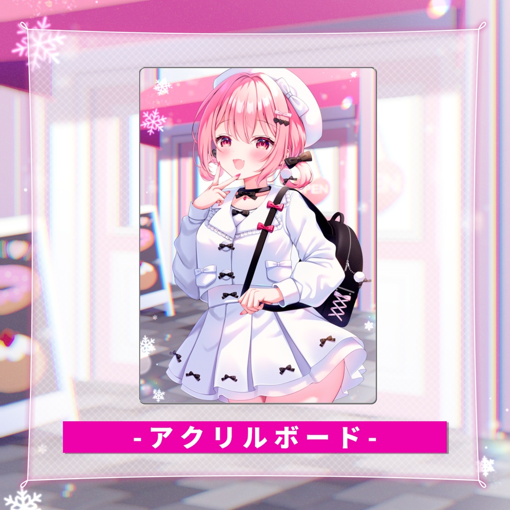 【受注期間:~4/5(日)】苺咲べりぃ新衣装&5.5周年記念グッズ タペストリー/クリアポスター/フルセット