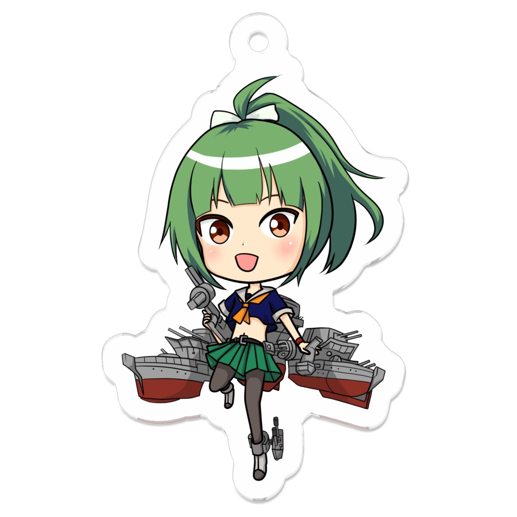 艦これ　夕張　アクリルキーホルダー