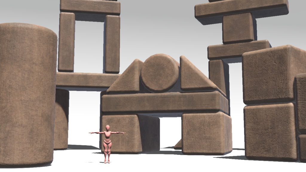 【最大50%OFF】【VRChat対応】超巨大積み木7種セット