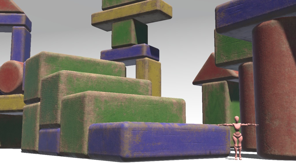 【最大50%OFF】【VRChat対応】超巨大積み木7種セット