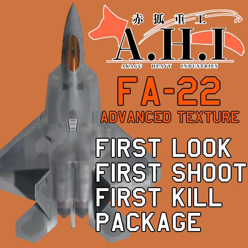 [FREE] FA-22 RAPTOR by A.H.I ADVANCED TEXTURE