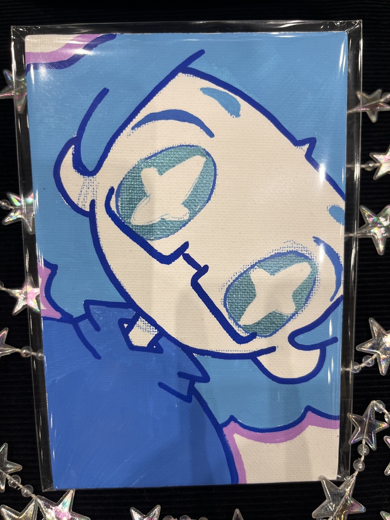 【限定】ミニキャンバスイラスト【nem仔】