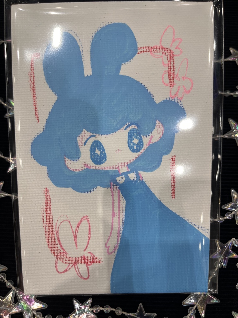 【限定】ミニキャンバスイラスト【nem仔】