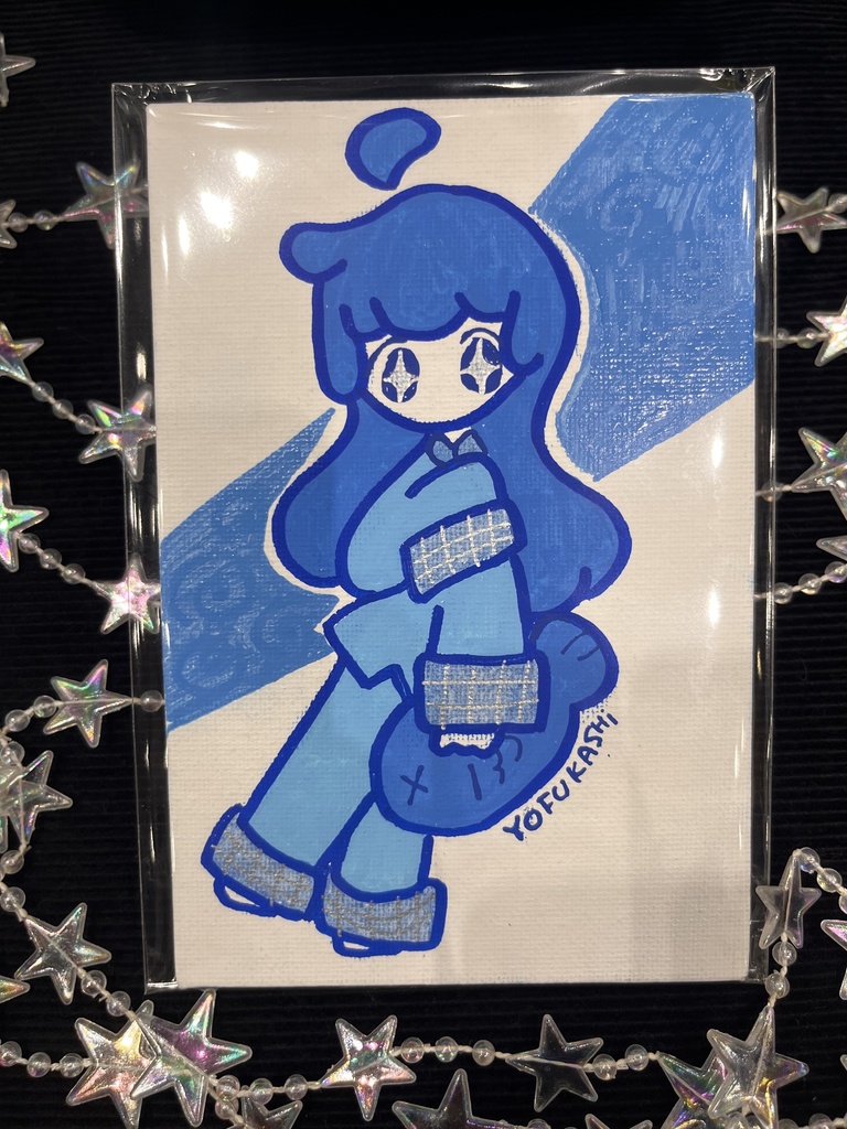 【限定】ミニキャンバスイラスト【nem仔】